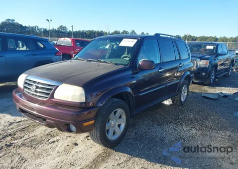 2002 Suzuki Xl-7 Limited/Plus/Standard/Touring z USA, uszkodzony, nr VIN JS3TX92V024100487